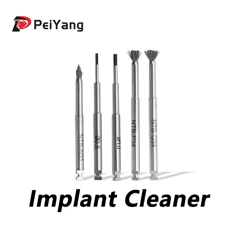 Dental Cleaning Brush for Implant Surface Peri-Implantitis Threads Tool Dental Instrument Abutment Cleaning Brush
Dental Cleaning Brush for Implant Surface Peri-Implantitis Threads Tool Dental Instrument Abutment Cleaning Brush