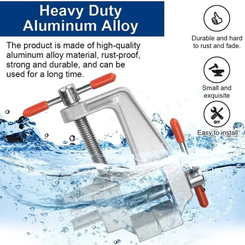 Mini universal bench vise Small table DIY tools Small bench 360 degree rotation mini bench
Mini universal bench vise Small table DIY tools Small bench 360 degree rotation mini bench