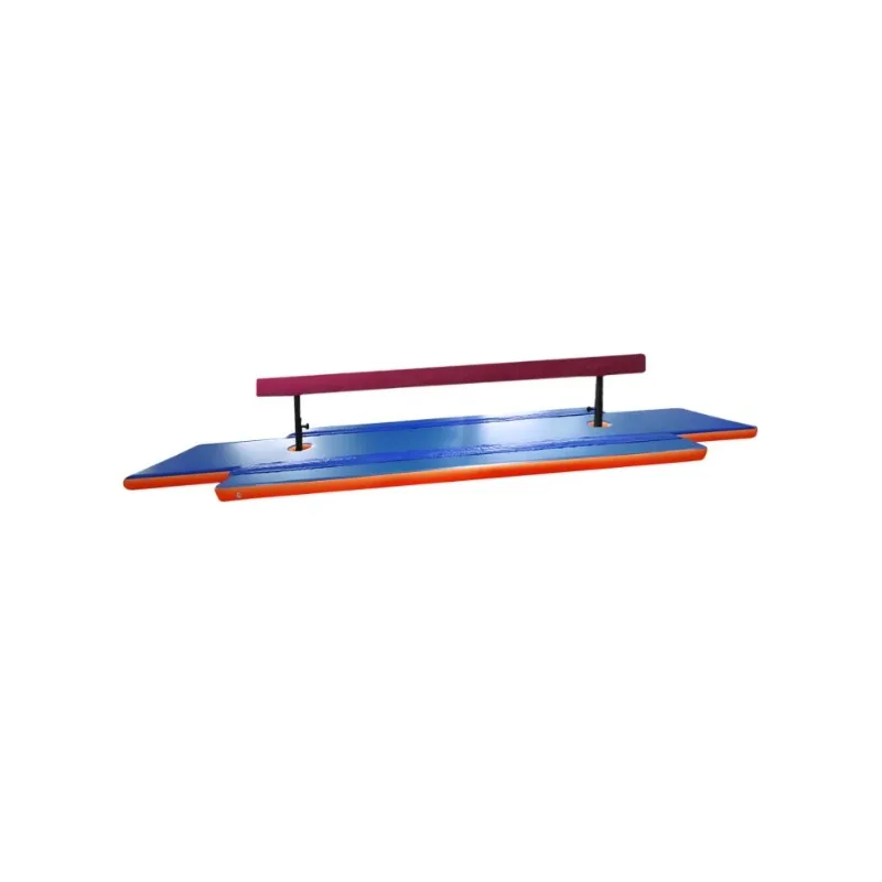 Gymnastics uneven bar system with landing mat for sale
Gymnastics uneven bar system with landing mat for sale