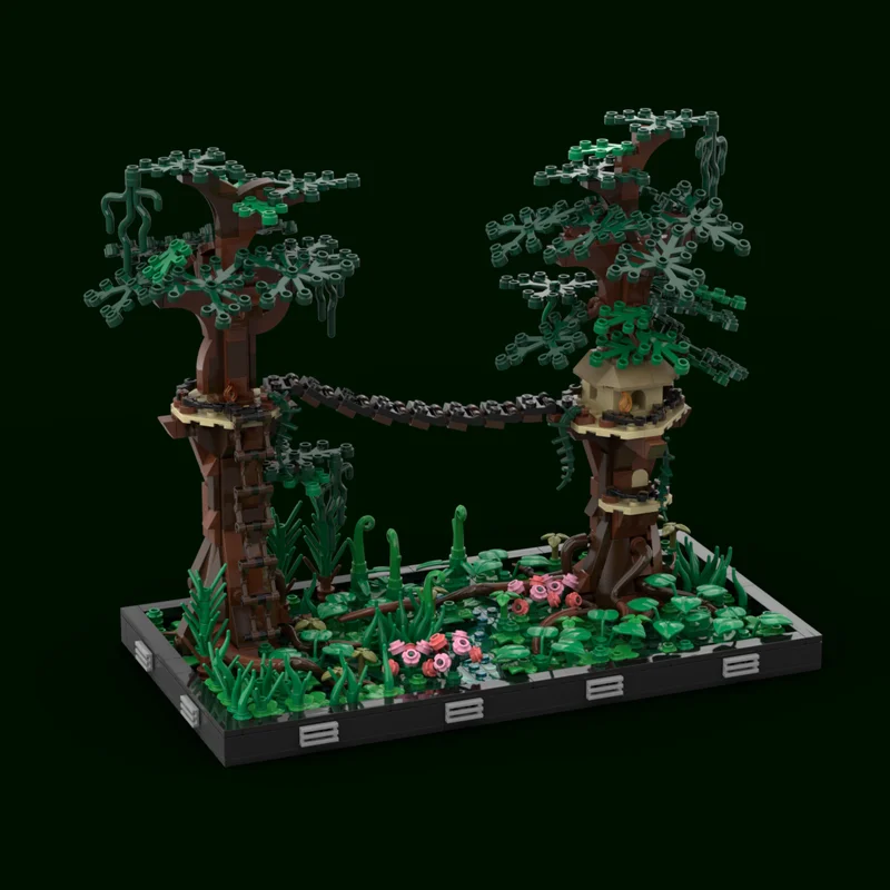 Новинка, 889 шт., знаменитая звезда, боевой фильм MOC Ewok Village, диорама, модель «сделай сам», креативные идеи, детская сборная игрушка, подарок на день рождения, блоки
Новинка, 889 шт., знаменитая звезда, боевой фильм MOC Ewok Village, диорама, модель «сделай сам», креативные идеи, детская сборная игрушка, подарок на день рождения, блоки