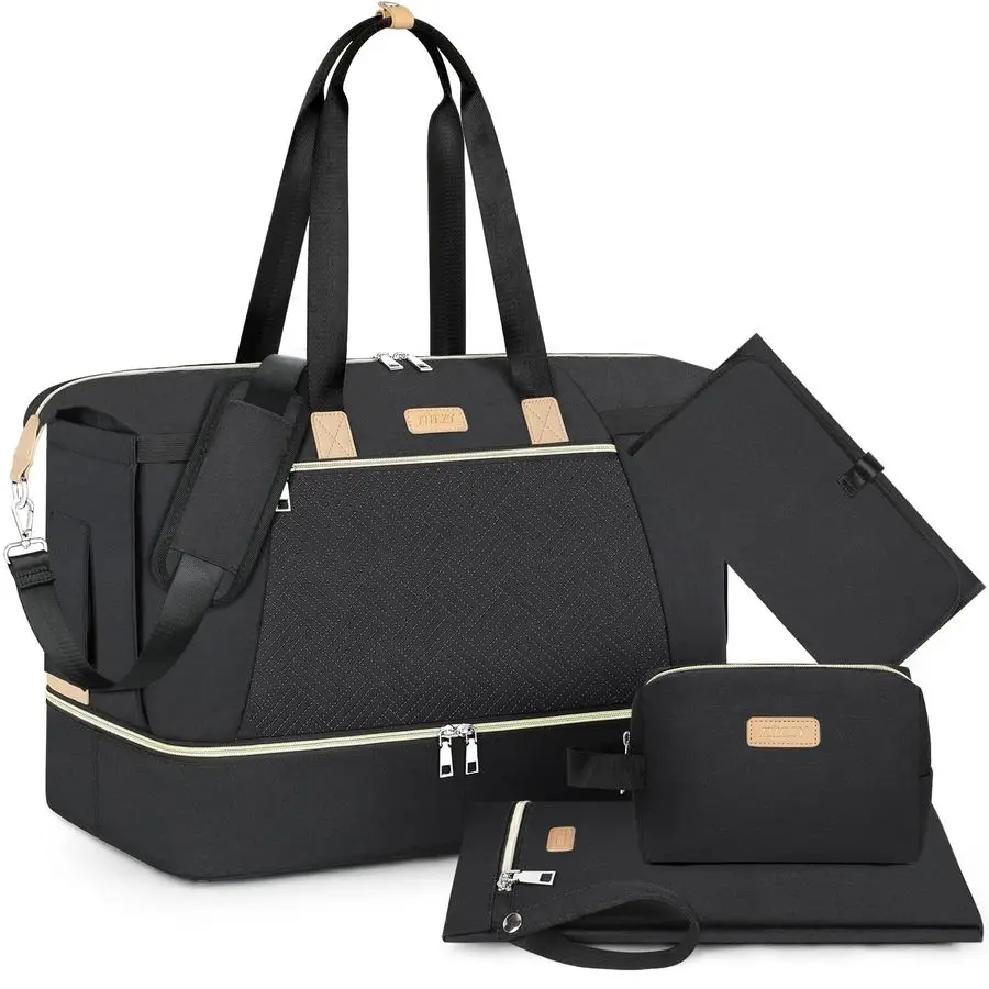 Diaper Bag Tote for Baby Large Mommy Bag with Portable Changing Pad Pacifier Case, Hospital Bags Travel Baby Bag
Diaper Bag Tote for Baby Large Mommy Bag with Portable Changing Pad Pacifier Case, Hospital Bags Travel Baby Bag