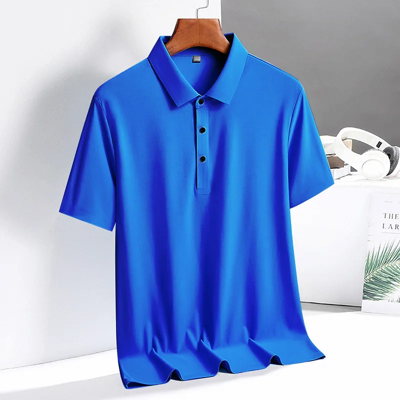 HH136 Ice Silk Short Sleeve POLO Men's 2024 New Group Work Clothes T-shirt Short Sleeve Business Ice Silk Seamless Polo Shirt
HH136 Ice Silk Short Sleeve POLO Men's 2024 New Group Work Clothes T-shirt Short Sleeve Business Ice Silk Seamless Polo Shirt