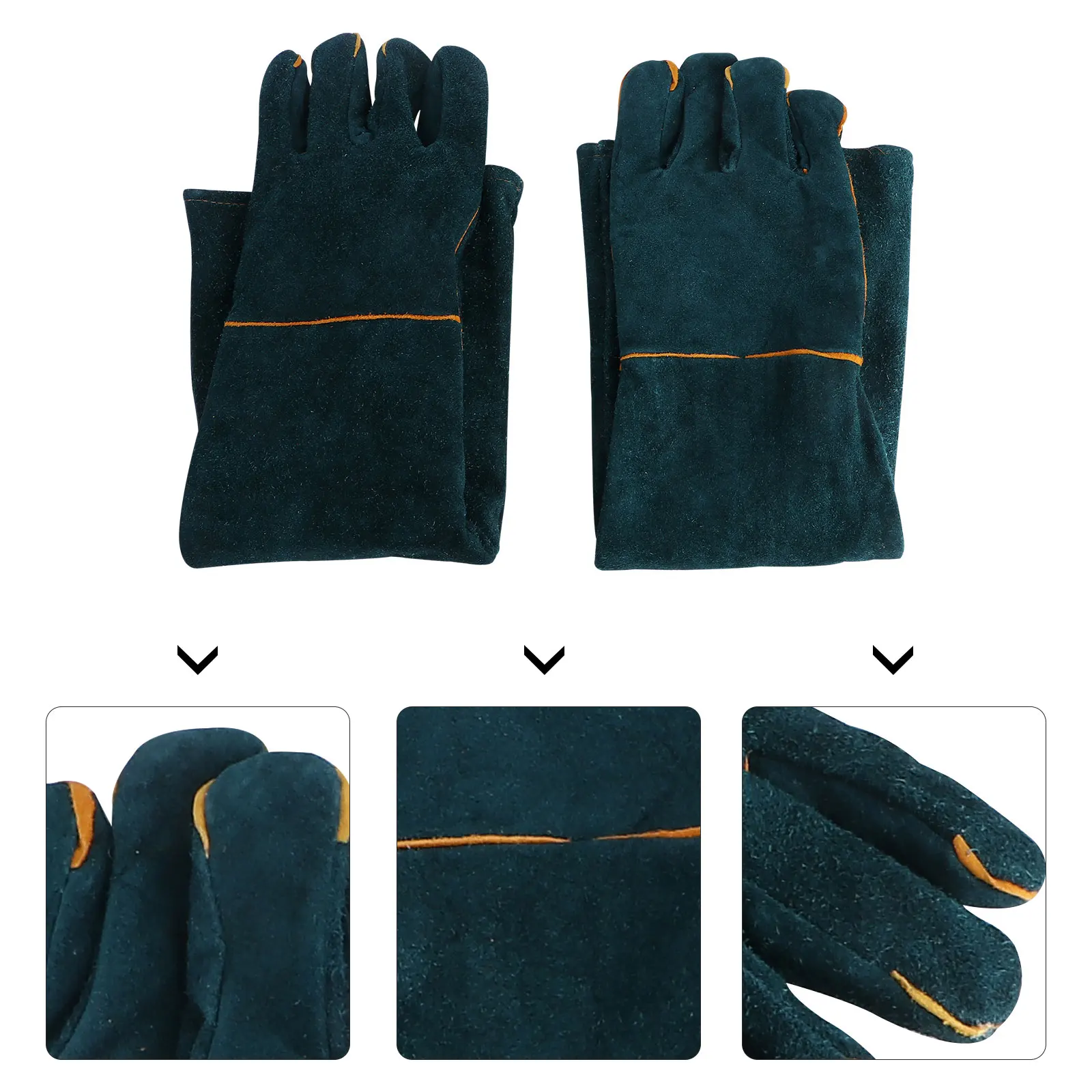Thicken Welding Gloves Fireproof Long Sleeve Anti Bite Green Sturdy Durable Heat Resistant Outdoor Cooking BBQ Picnic
Thicken Welding Gloves Fireproof Long Sleeve Anti Bite Green Sturdy Durable Heat Resistant Outdoor Cooking BBQ Picnic