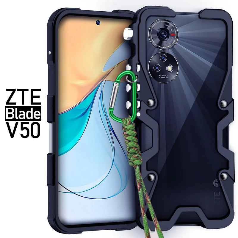 Zimon Роскошный бронированный металлический алюминиевый бампер для телефона ZTE Blade V50, механический чехол с черепом ручной работы для Axon 50 Ultra 
Zimon Роскошный бронированный металлический алюминиевый бампер для телефона ZTE Blade V50, механический чехол с черепом ручной работы для Axon 50 Ultra