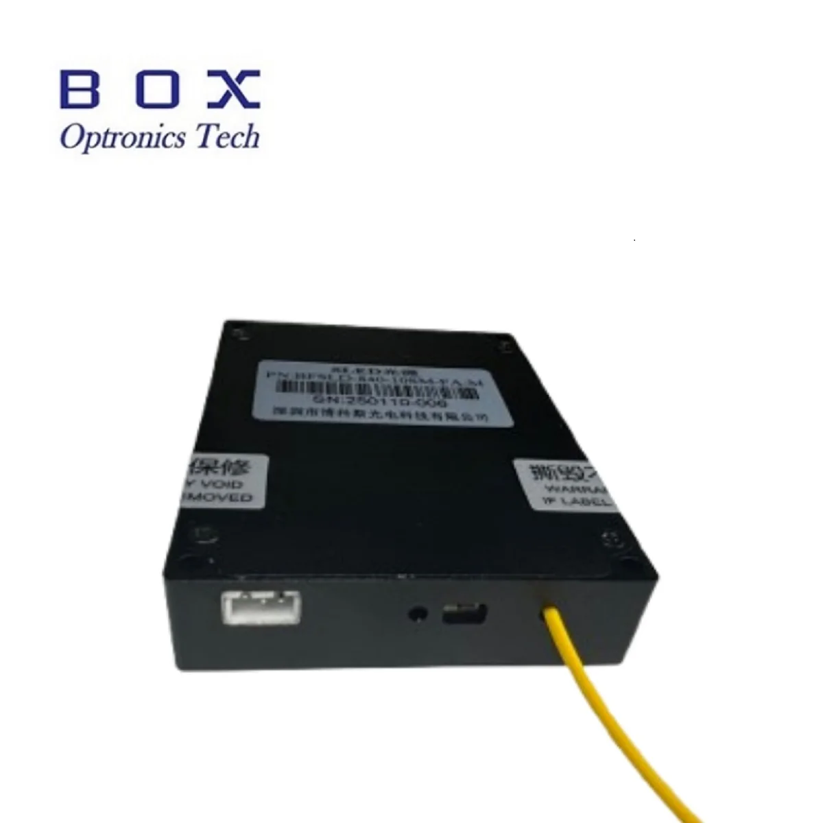 840nm 20mW SLD Broadband Light Source Hi780 SMF FCAPC 150x125x20mm 5V OCT
840nm 20mW SLD Broadband Light Source Hi780 SMF FCAPC 150x125x20mm 5V OCT