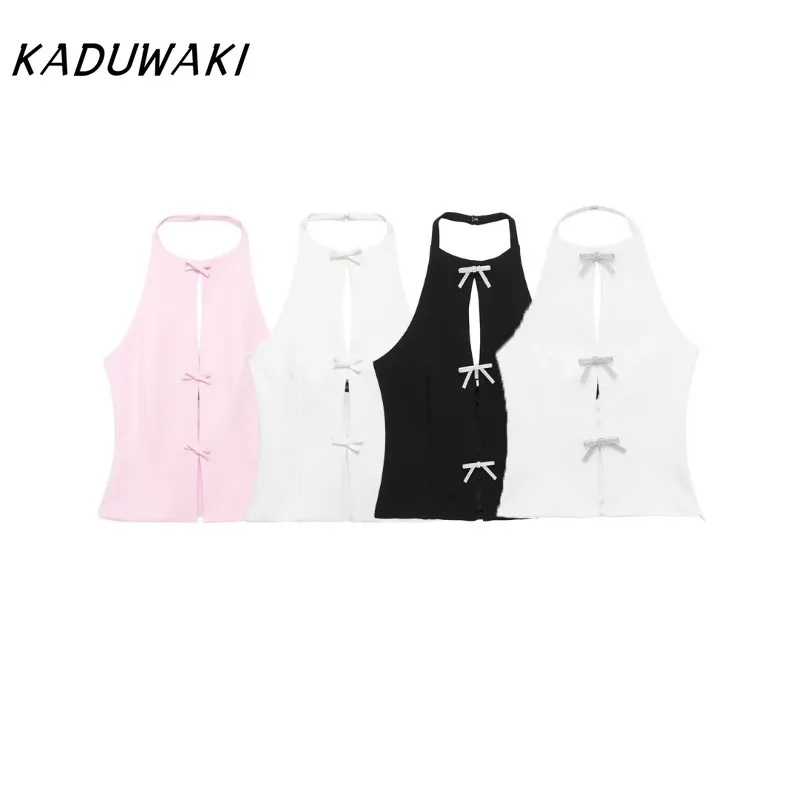 KADUWAKI Women Fashion with Bow Solid Side Zipper Top Vintage High Waist Female Chic Mini Shorts Skirt 2-piece Set Pink Goth Y2k
KADUWAKI Women Fashion with Bow Solid Side Zipper Top Vintage High Waist Female Chic Mini Shorts Skirt 2-piece Set Pink Goth Y2k