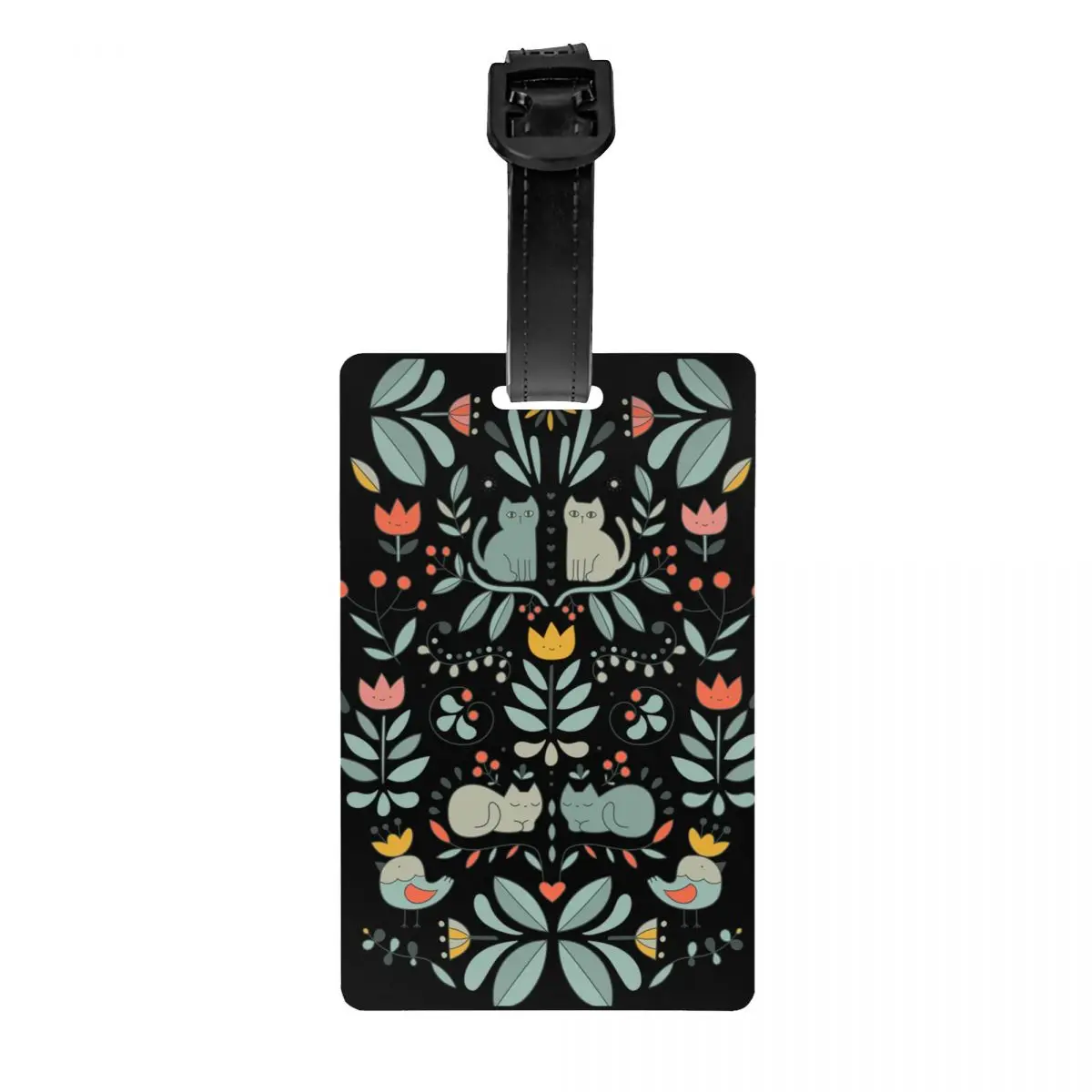 Изготовленная на заказ багажная бирка со шведскими народными кошками и именной карточкой, конфиденциальная обложка, идентификационная этикетка для дорожной сумки, чемодана
Изготовленная на заказ багажная бирка со шведскими народными кошками и именной карточкой, конфиденциальная обложка, идентификационная этикетка для дорожной сумки, чемодана