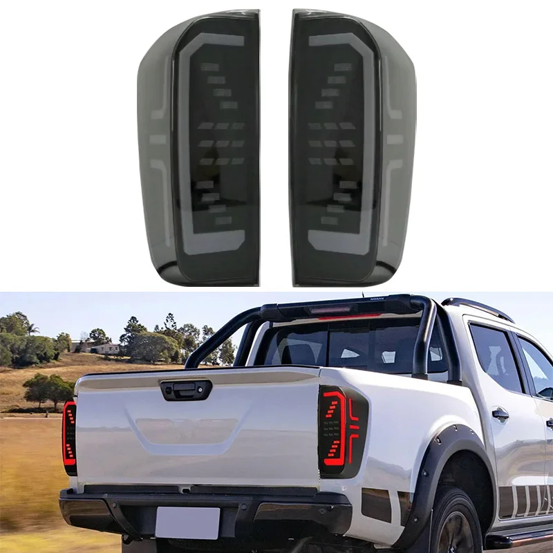 Pair For NAVARA NP300 2015-2021 LED Taillight Brake Light Signal Light Reversing Light LED Modified Rear Light Pickup Truck D23
Pair For NAVARA NP300 2015-2021 LED Taillight Brake Light Signal Light Reversing Light LED Modified Rear Light Pickup Truck D23