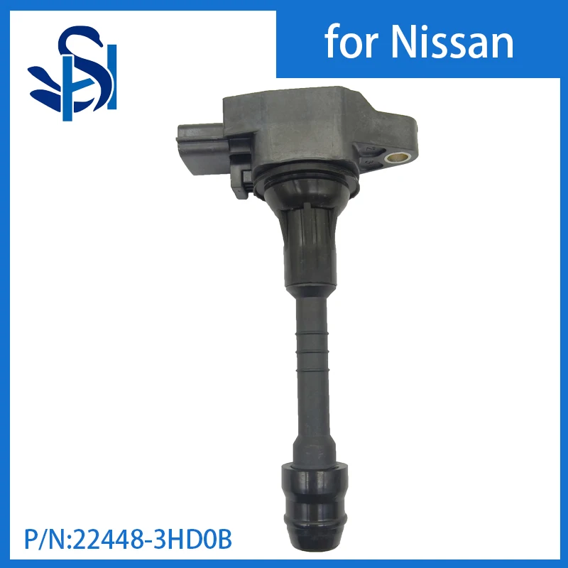22448-3HD0B Ignition Coil For NISSAN JUKE MICRA IV NOTE QASHQAI X-TRAIL RENAULT CLIO IV 1.2L 1.5L 1.6L 2.0L (2010-) 22448-5RF0A
22448-3HD0B Ignition Coil For NISSAN JUKE MICRA IV NOTE QASHQAI X-TRAIL RENAULT CLIO IV 1.2L 1.5L 1.6L 2.0L (2010-) 22448-5RF0A