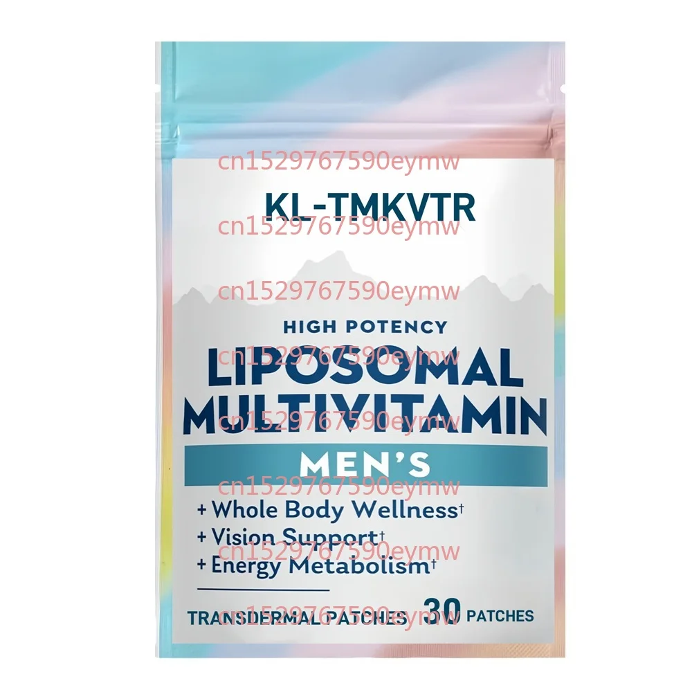 30 липосомальных трансдермальных пластырей с мультивитаминами для мужчин, улучшенное усвоение, поддержка иммунитета, энергии и здоровья костей
30 липосомальных трансдермальных пластырей с мультивитаминами для мужчин, улучшенное усвоение, поддержка иммунитета, энергии и здоровья костей