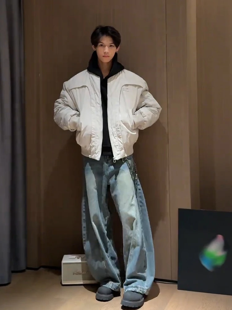 American Sle Bomber Pilot Jaet Хлопковое пальто для мужчин Зимняя верхняя одежда ort Boxy Baseball Sle Теплый Thiened Полиэстер
American Sle Bomber Pilot Jaet Хлопковое пальто для мужчин Зимняя верхняя одежда ort Boxy Baseball Sle Теплый Thiened Полиэстер