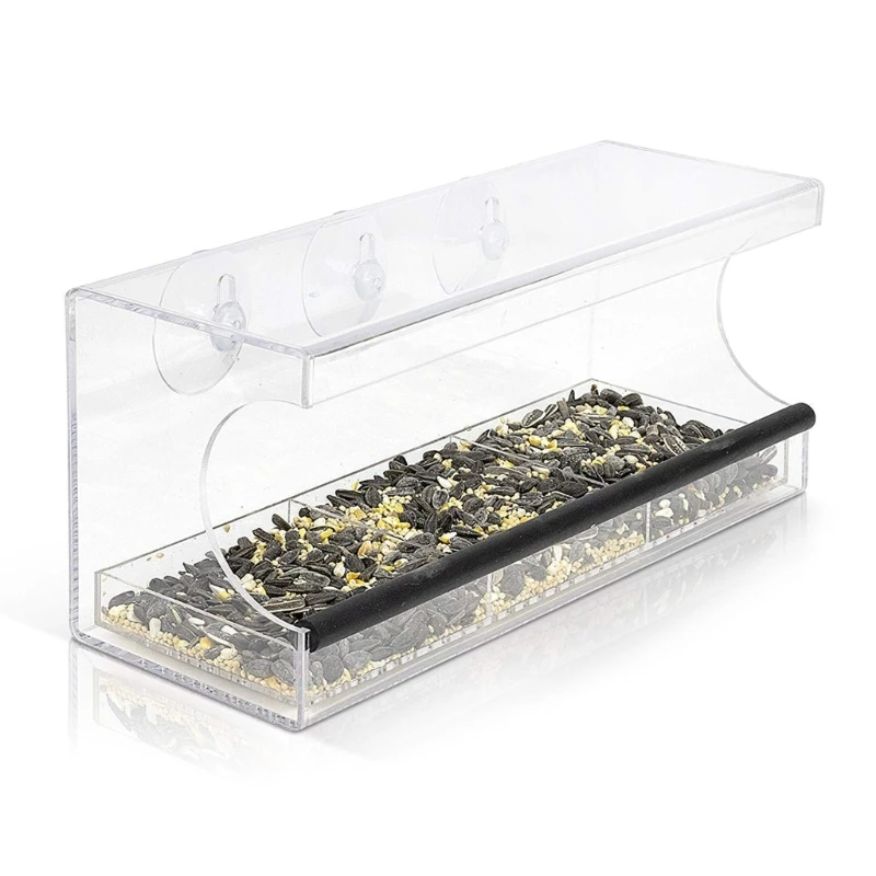Acrylic Bird Feeder for Window Clear Bird Feeders Treat Feeding Dispenser House
Acrylic Bird Feeder for Window Clear Bird Feeders Treat Feeding Dispenser House