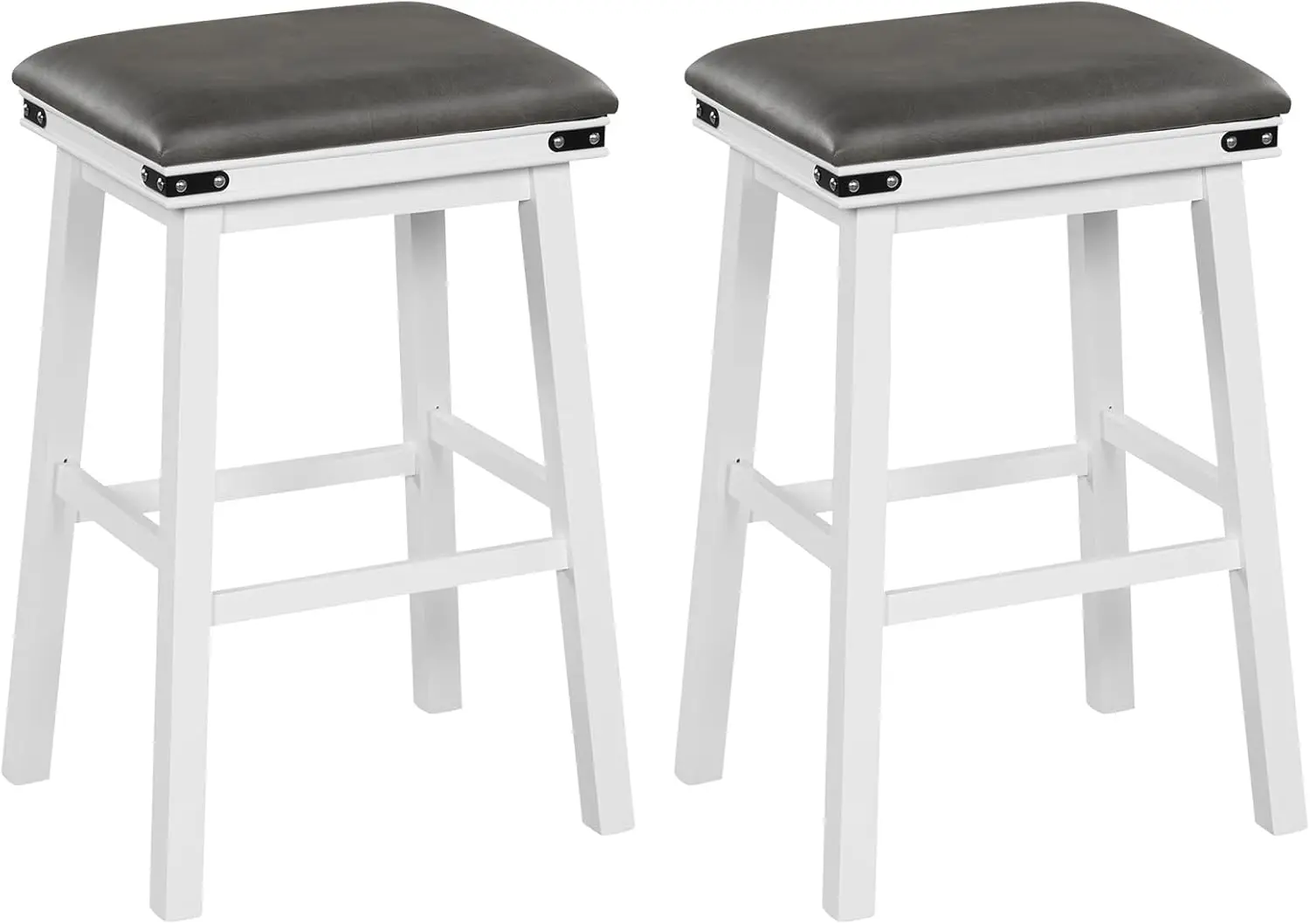 30” Bar Stools Set Of 2, Padded Barstools With Rubber Wood & Acacia Wood Frame, Counter Bar Height Dining Stools For Kitchen,
30” Bar Stools Set Of 2, Padded Barstools With Rubber Wood & Acacia Wood Frame, Counter Bar Height Dining Stools For Kitchen,