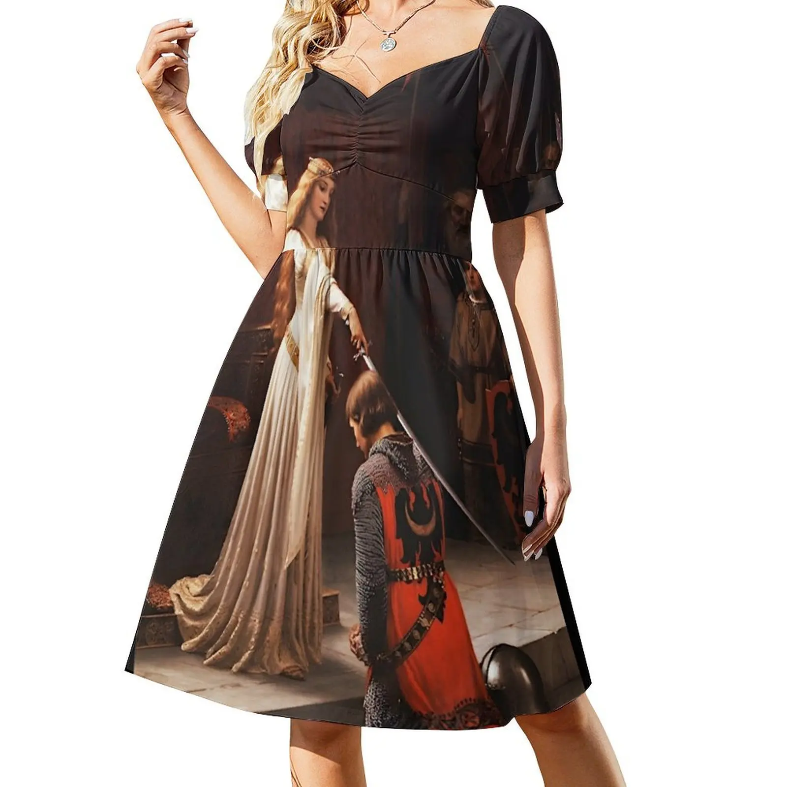 The Accolade Popular Painting Short-Sleeved Dress birthday dress for women summer outfits for women 2025 Woman's evening dress
The Accolade Popular Painting Short-Sleeved Dress birthday dress for women summer outfits for women 2025 Woman's evening dress
