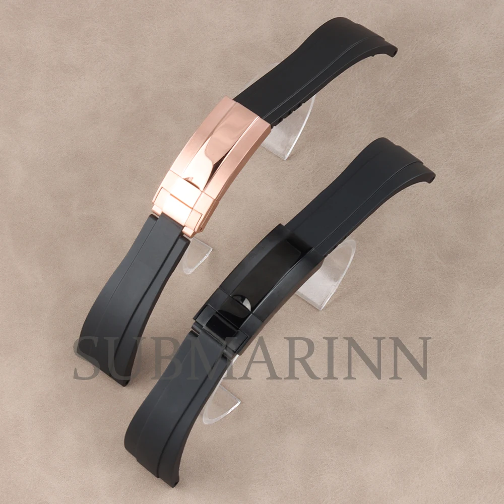20MM Rubber Watchband Stainless Steel Clasp For SUB/GMT/DAYTONA Men's Watch Bracelet Folding Buckle Strap Watch Parts Accessorie
20MM Rubber Watchband Stainless Steel Clasp For SUB/GMT/DAYTONA Men's Watch Bracelet Folding Buckle Strap Watch Parts Accessorie