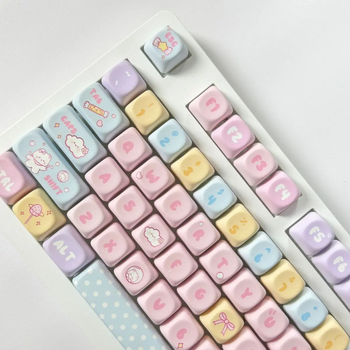 131 Keys Cartoon Anime Keycaps PBT Heat-sublimation MOA Profile Themed Keyboard Caps for MX Switch Mechanical Gaming Keyboards
131 Keys Cartoon Anime Keycaps PBT Heat-sublimation MOA Profile Themed Keyboard Caps for MX Switch Mechanical Gaming Keyboards