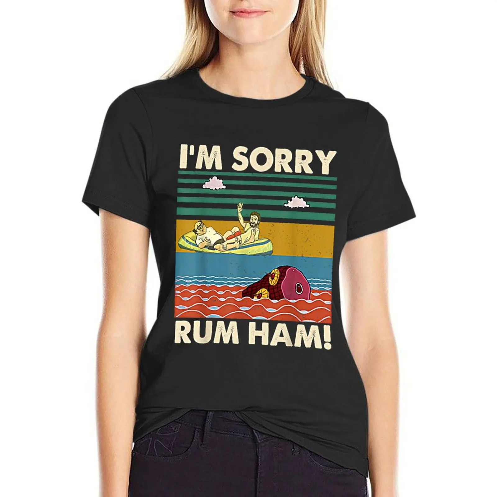 I_m Sorry Rum Ham Vintage T Shirt T-Shirt plus sizes quick-drying t-shirts for Women loose fit
I_m Sorry Rum Ham Vintage T Shirt T-Shirt plus sizes quick-drying t-shirts for Women loose fit