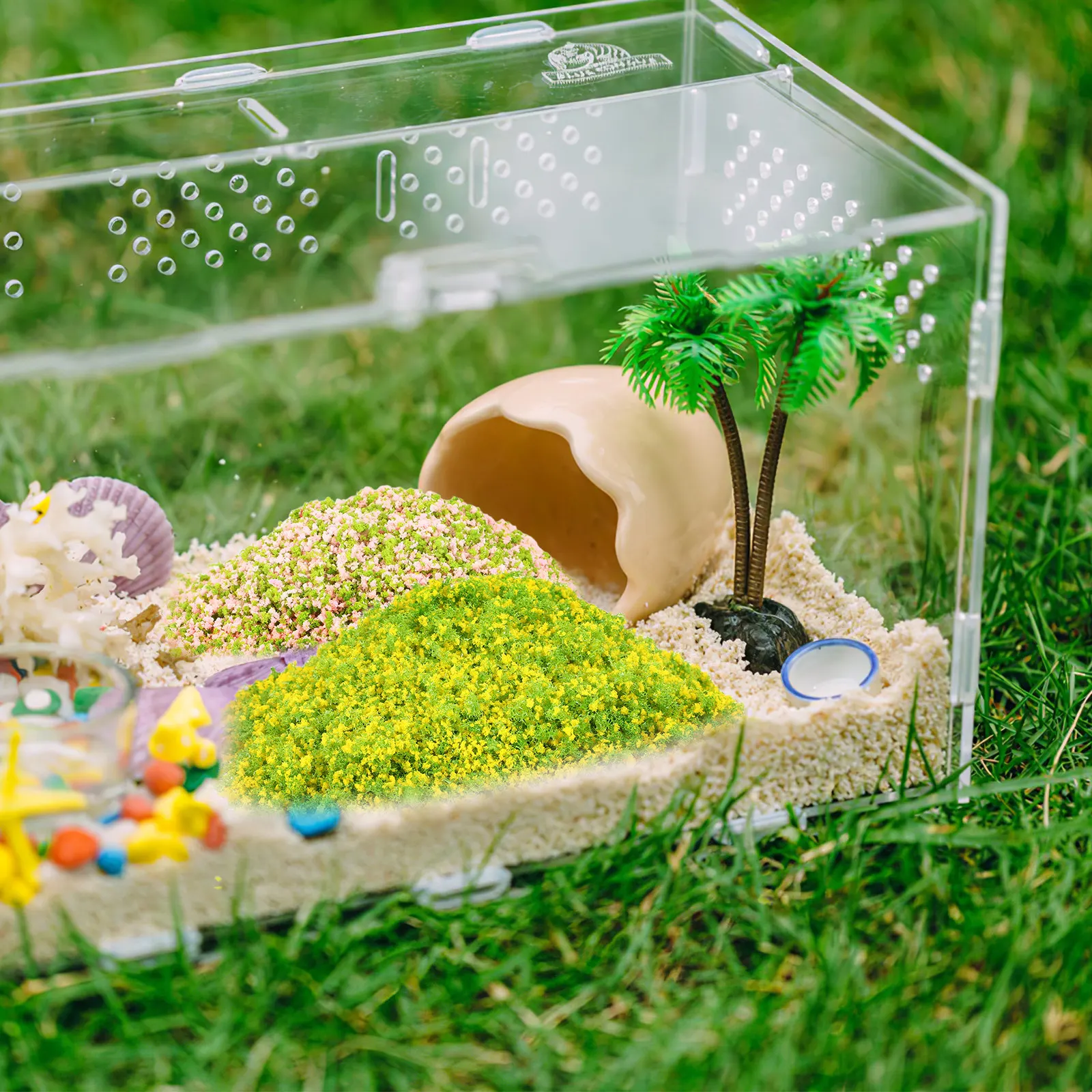4Packs DIY Sand Table Modeling Foliage Scatter Artificial Miniature Scenery Basing Diorama Dressing Materials Diorama Material
4Packs DIY Sand Table Modeling Foliage Scatter Artificial Miniature Scenery Basing Diorama Dressing Materials Diorama Material
