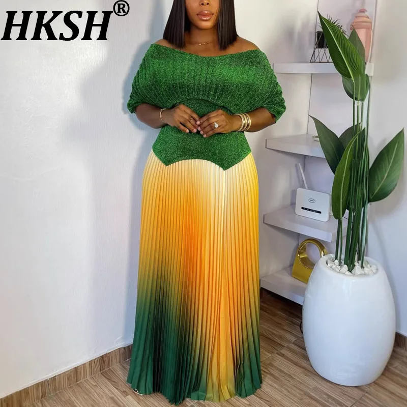 Новинка сезона Весна-Лето 2026: Женский комплект из двух предметов – топ с короткими рукавами и завышенной талией, плиссированная юбка в стиле колор-блок. Элегантный дизайн HK19034.
Новинка сезона Весна-Лето 2026: Женский комплект из двух предметов – топ с короткими рукавами и завышенной талией, плиссированная юбка в стиле колор-блок. Элегантный дизайн HK19034.