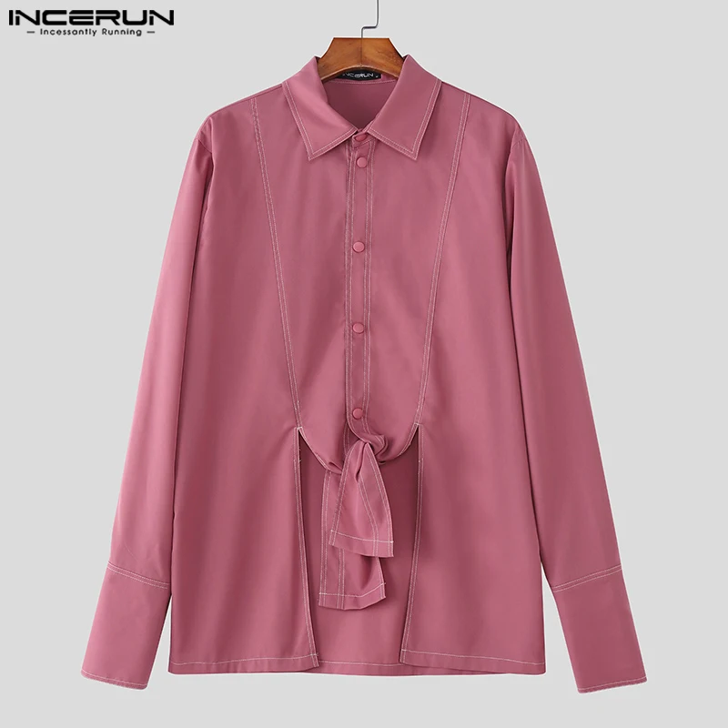 INCERUN Men Irregular Shirt Patchwork Lapel Long Sleeve Button Loose Men Clothing Streetwear 2025 Fashion Casual Male Shirts
INCERUN Men Irregular Shirt Patchwork Lapel Long Sleeve Button Loose Men Clothing Streetwear 2025 Fashion Casual Male Shirts
