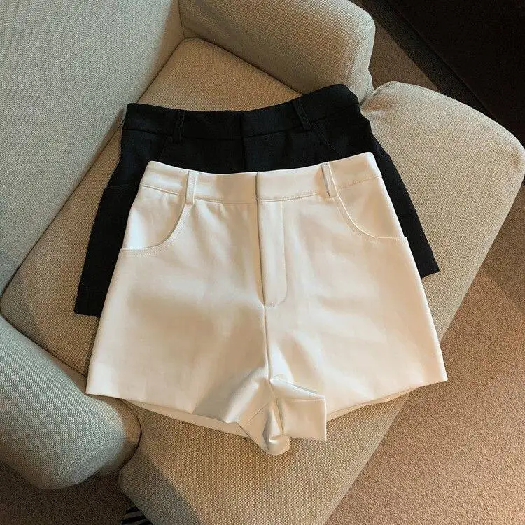Summer high waisted slim fit A-line slimming casual spicy girls suit shorts women
Summer high waisted slim fit A-line slimming casual spicy girls suit shorts women