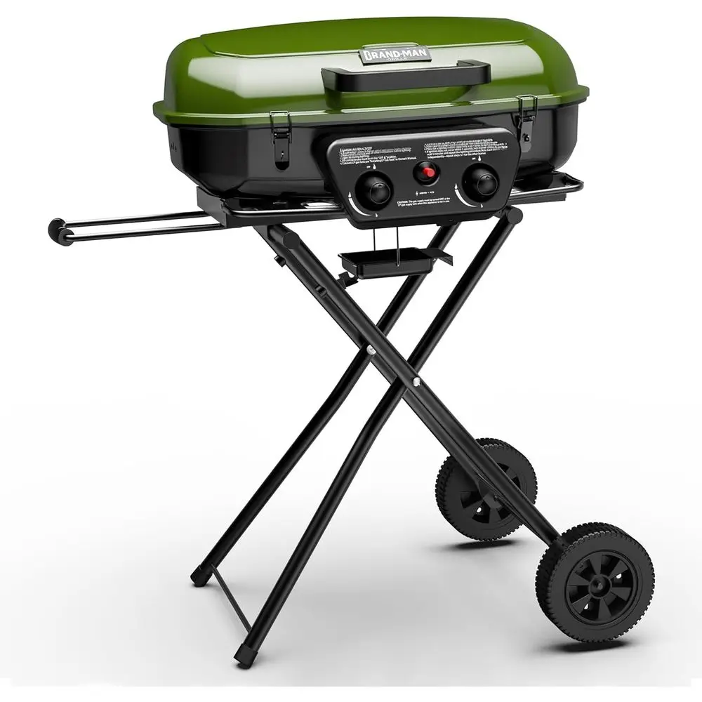Portable Standup Propane Gas Grill with Grilling Cart and Push-Button Ignition, Perfect for Camping, Tailgating, BBQs, Backyard,
Portable Standup Propane Gas Grill with Grilling Cart and Push-Button Ignition, Perfect for Camping, Tailgating, BBQs, Backyard,