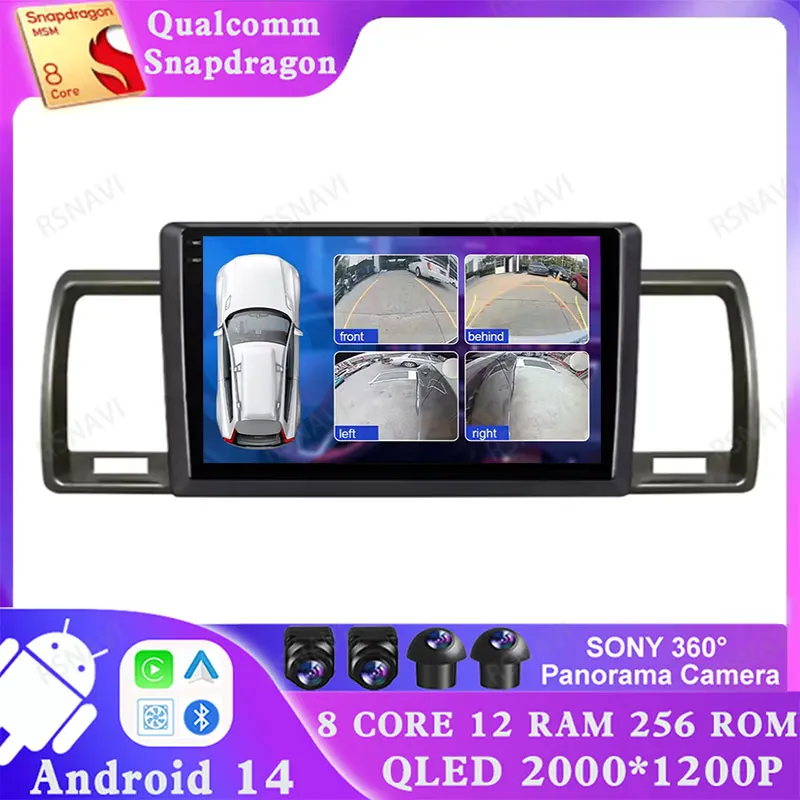 Android 14 For Toyota Hiace 2004 - 2019 Head Unit DVD Multimedia GPS 5G WIFI Navigation Car Radio 4G LTE Viedo Player BT Stereo
Android 14 For Toyota Hiace 2004 - 2019 Head Unit DVD Multimedia GPS 5G WIFI Navigation Car Radio 4G LTE Viedo Player BT Stereo