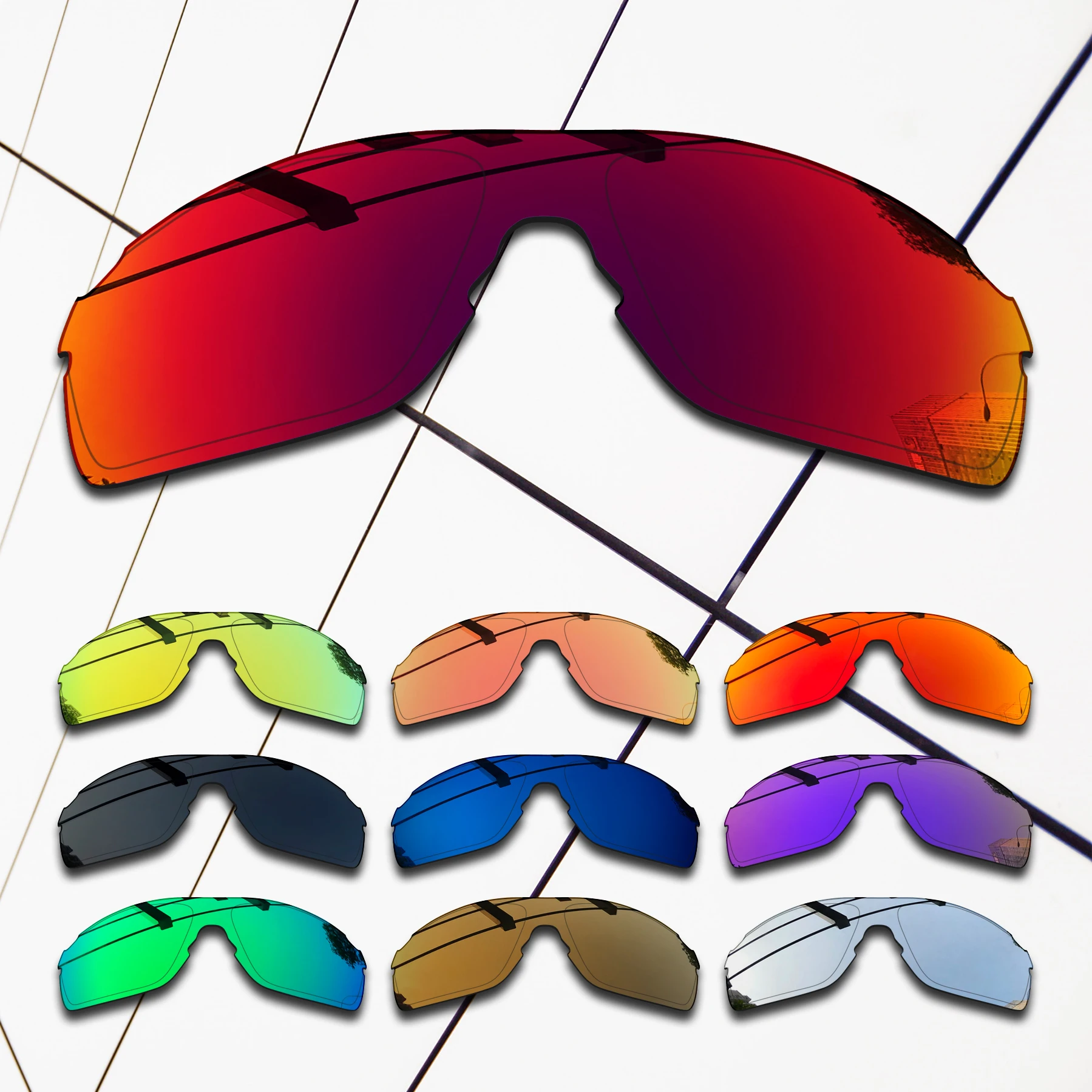 ELuxonsight Polarized Enhanced Replacement Lenses for Oakley EVZero Pitch OO9383 | EVZero Pitch Asian Fit OO9388 Sunglasses
ELuxonsight Polarized Enhanced Replacement Lenses for Oakley EVZero Pitch OO9383 | EVZero Pitch Asian Fit OO9388 Sunglasses