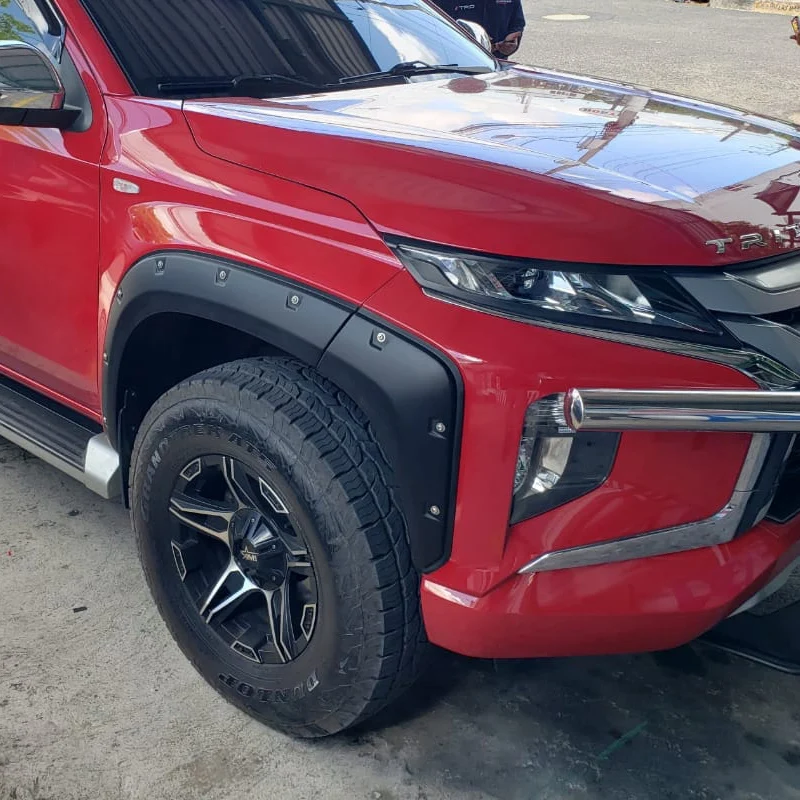 Factory Hot Selling FOR MITSUBISHI L200 TRITON 2019 2020 2021 2022 ABS FENDER FLARE BOLTS STYLE WHEEL ARCHES 4X4 ACCESSORIES
Factory Hot Selling FOR MITSUBISHI L200 TRITON 2019 2020 2021 2022 ABS FENDER FLARE BOLTS STYLE WHEEL ARCHES 4X4 ACCESSORIES