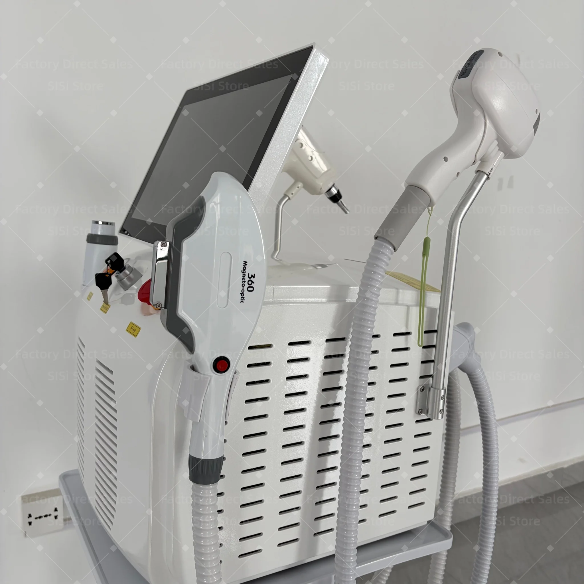 Diode Laser 4 In 1 Opt Ipl Hair Removal Machine Picosecond Nd Yag Tattoo Removal Carbon Peeling RF 5000W 4 Wavelengt Newest
Diode Laser 4 In 1 Opt Ipl Hair Removal Machine Picosecond Nd Yag Tattoo Removal Carbon Peeling RF 5000W 4 Wavelengt Newest