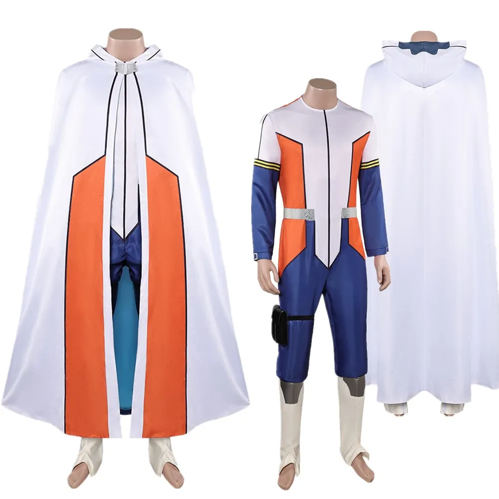Moon Cartoon Rise Jacob Shadow Cosplay Costume Jumpsuit Cloak Belt Outfits Adult Men Roleplay Halloween Carnival Party Suit
Moon Cartoon Rise Jacob Shadow Cosplay Costume Jumpsuit Cloak Belt Outfits Adult Men Roleplay Halloween Carnival Party Suit