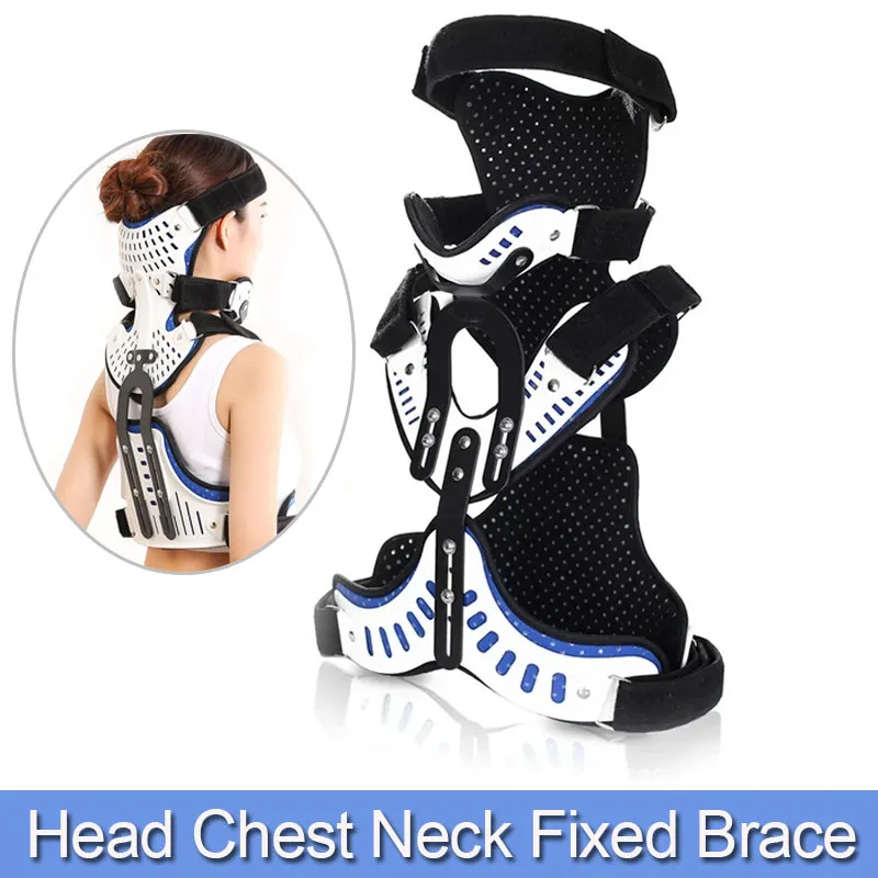 1Set Adjustable Neck Chest Fixed Brace-Neck Thoracic Orthosis Support Brace-Stabilizes Vertebrae Relieves Pain & Pressure
1Set Adjustable Neck Chest Fixed Brace-Neck Thoracic Orthosis Support Brace-Stabilizes Vertebrae Relieves Pain & Pressure