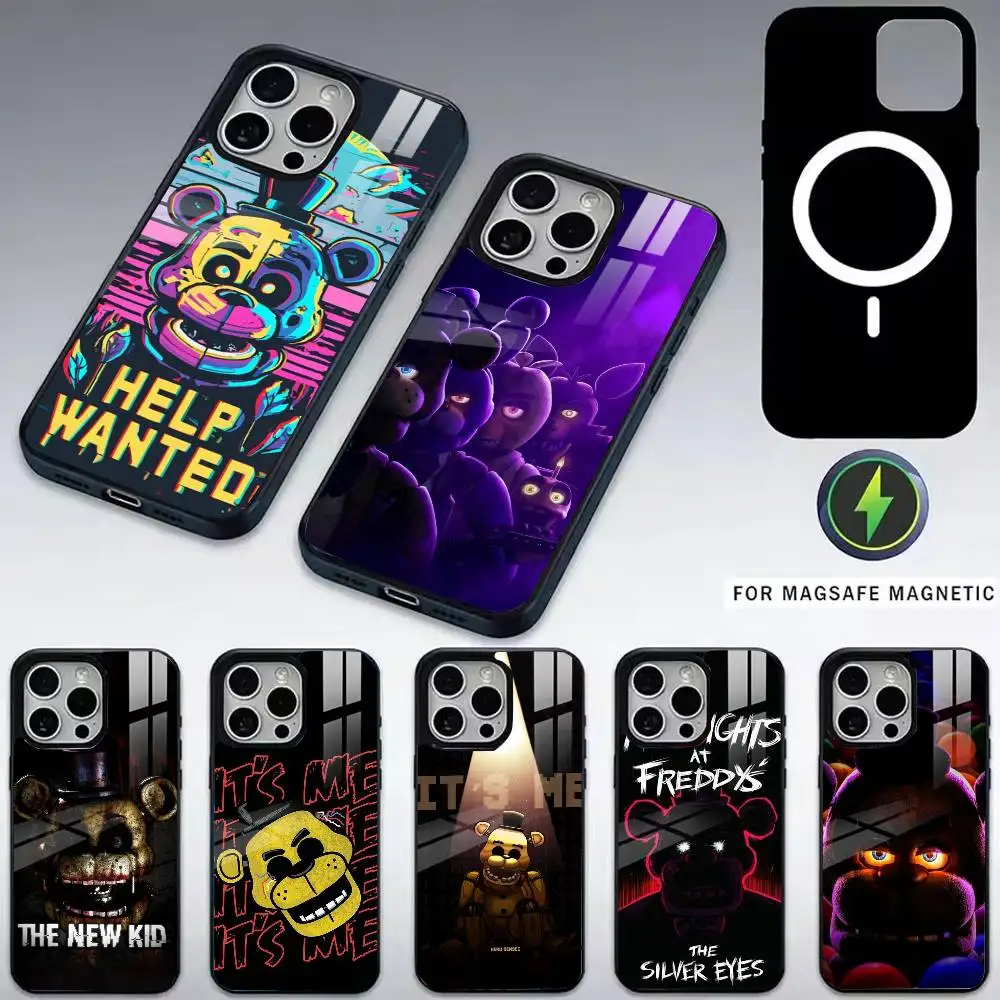 Fives-nights-Au-Freddys Phone Case For iPhone17,16,15,14,13,12,11 Plus,Pro Magnetic For Magsafe Wireless Charging
Fives-nights-Au-Freddys Phone Case For iPhone17,16,15,14,13,12,11 Plus,Pro Magnetic For Magsafe Wireless Charging