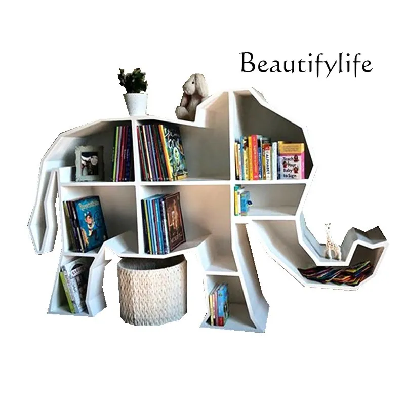 Creative Elephant Bookshelf Toy Storage Rack Kindergarten Training Early Education Picture Book Library Reading Bookshelf
Creative Elephant Bookshelf Toy Storage Rack Kindergarten Training Early Education Picture Book Library Reading Bookshelf
