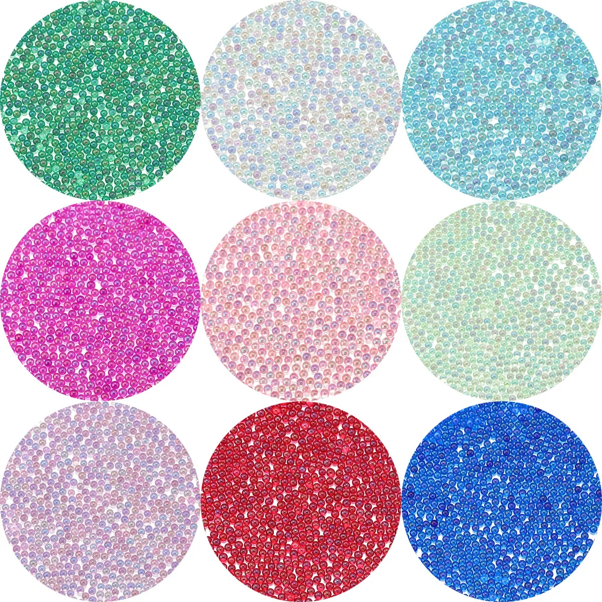 Colorful Mixed Water Bubble Beads Mini Glass No Hole Bead for DIY Jewelry Making Accessories Epoxy Resin Nail Art Crafts Filling
Colorful Mixed Water Bubble Beads Mini Glass No Hole Bead for DIY Jewelry Making Accessories Epoxy Resin Nail Art Crafts Filling