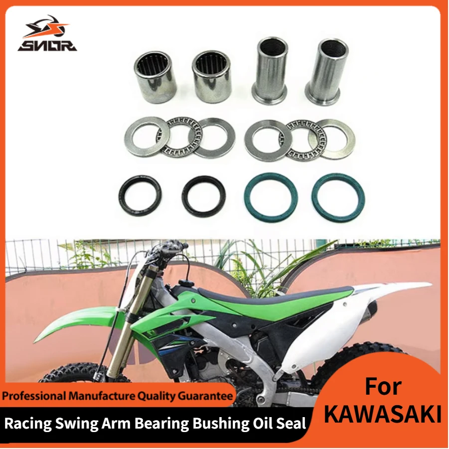 SNOR мотоциклетный гоночный поворотный рычаг, втулка подшипника, сальник для KAWASAKI KX125 KX250 KX450F KLX450R, деталь для обслуживания пит-байка
SNOR мотоциклетный гоночный поворотный рычаг, втулка подшипника, сальник для KAWASAKI KX125 KX250 KX450F KLX450R, деталь для обслуживания пит-байка