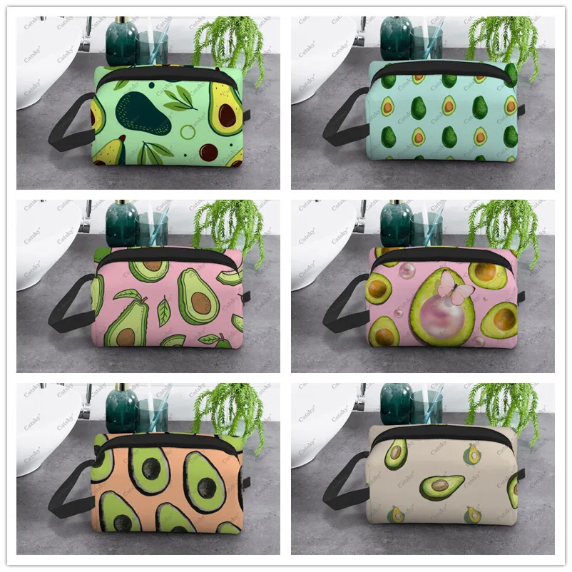 Green Avocado Print Cosmetic Bag Ladies Fashion Large Capacity Cosmetic Box Beauty Storage Wash Cosmetic Bag
Green Avocado Print Cosmetic Bag Ladies Fashion Large Capacity Cosmetic Box Beauty Storage Wash Cosmetic Bag