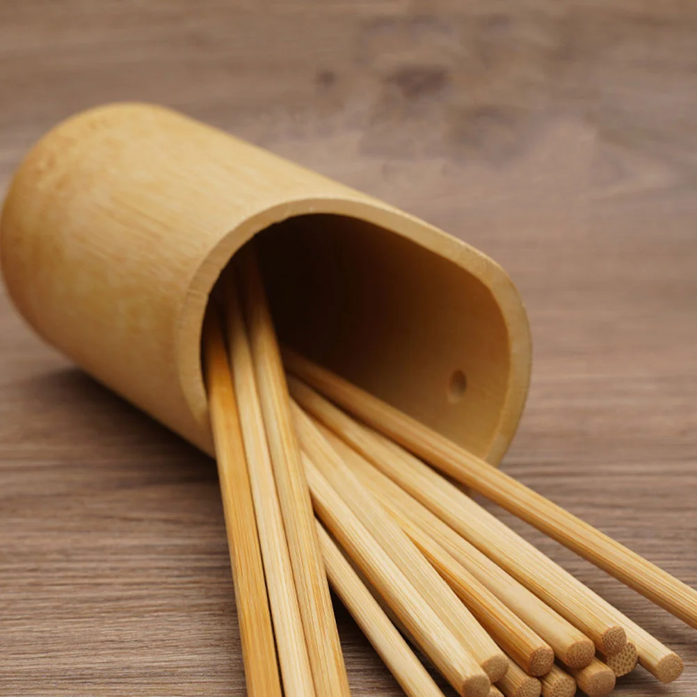 16Cm Bamboo Chopstick Holder With Draining Design Utensil Storage Rack For Counter Cutlery ganizer Supplies Racks
16Cm Bamboo Chopstick Holder With Draining Design Utensil Storage Rack For Counter Cutlery ganizer Supplies Racks