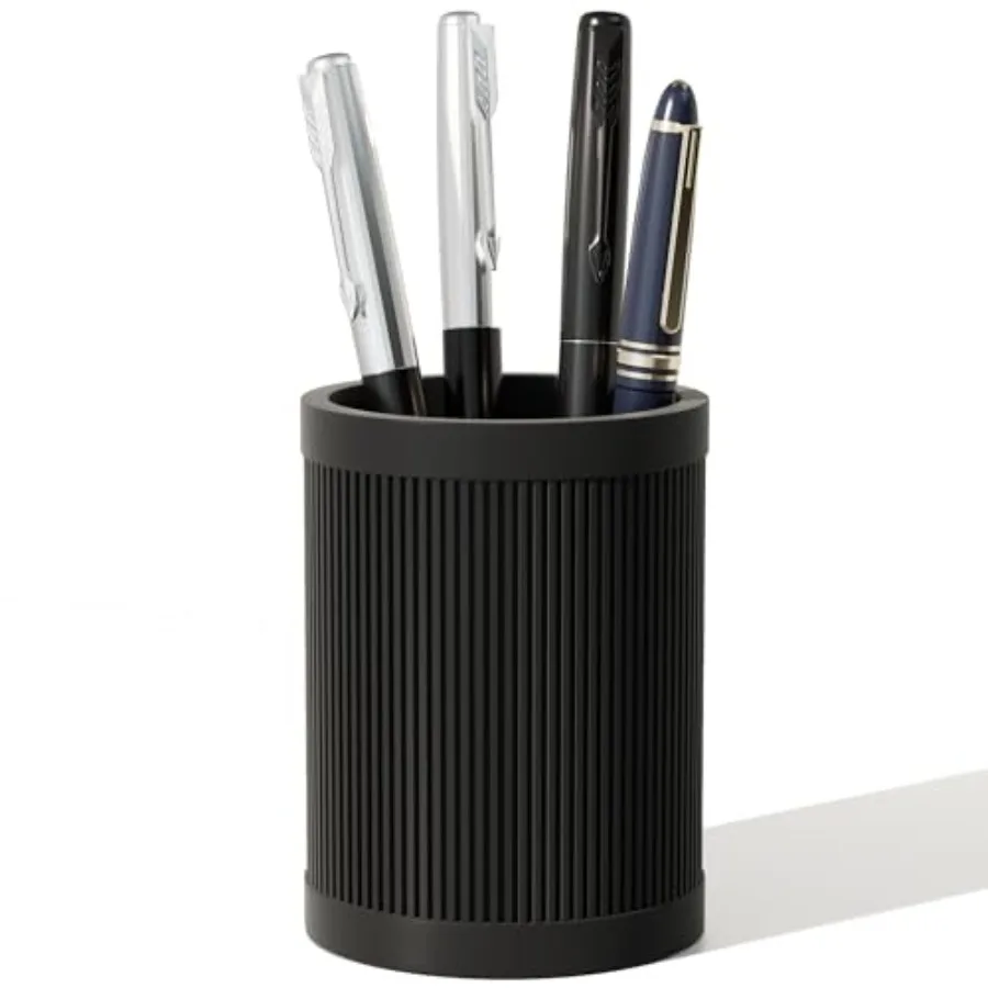 Aesthetic Pen Holder For Desk, Modern Silicone Pencil Holder, Stylish Office Desk Decor, Made of 5 mm Thickened Premium Silicon
Aesthetic Pen Holder For Desk, Modern Silicone Pencil Holder, Stylish Office Desk Decor, Made of 5 mm Thickened Premium Silicon