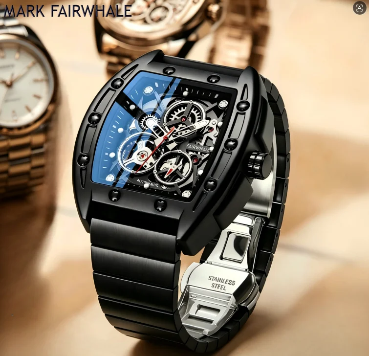Mark Fairwhale Mechanical Sandblatsted Watches for man Case Automatic Mechanical Movement Skeleton relojes para caballeros
Mark Fairwhale Mechanical Sandblatsted Watches for man Case Automatic Mechanical Movement Skeleton relojes para caballeros