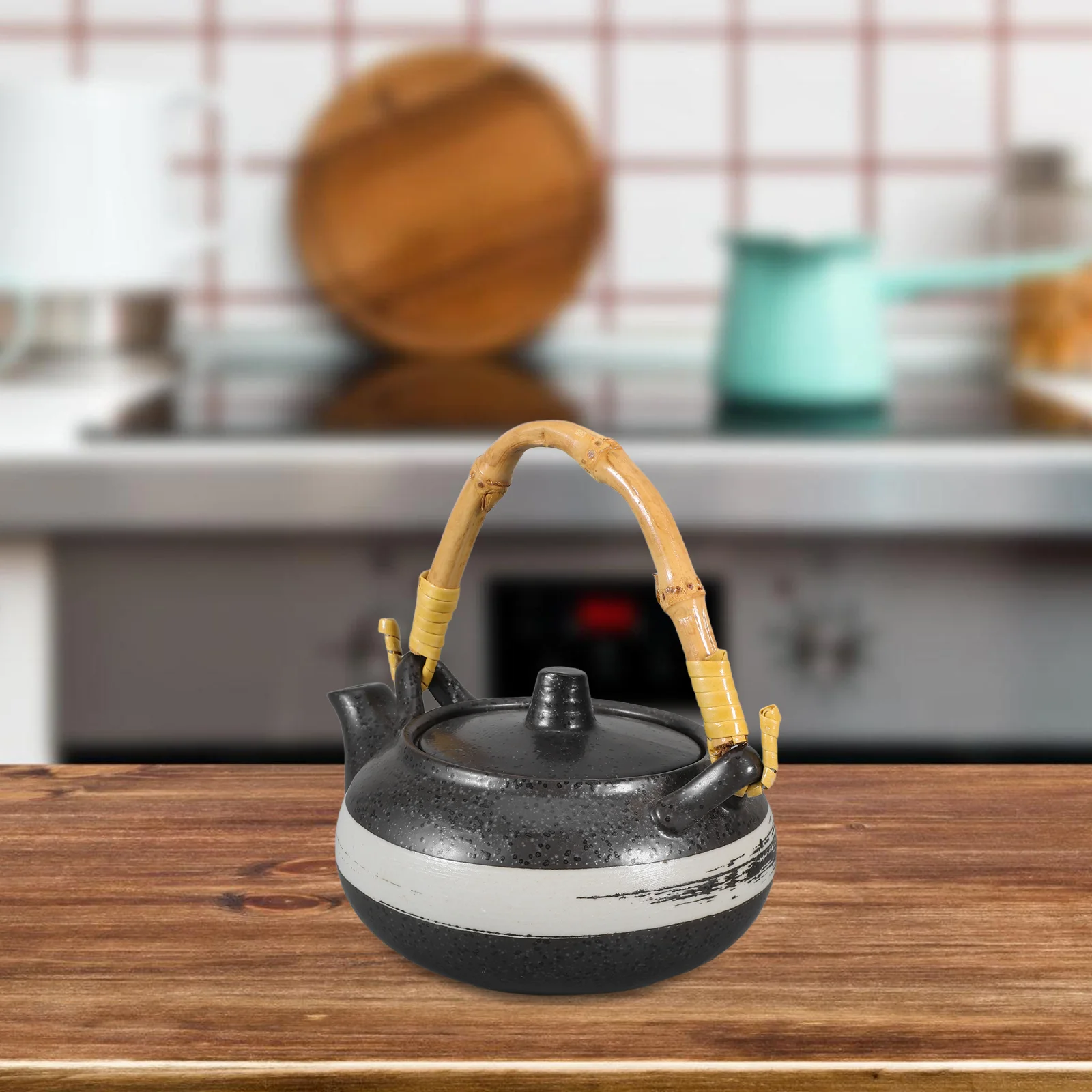 Retro Porcelain Teaware Japanese Style Ceramic Tea Kettle With Handle For Home And Sushi Restaurant Traditional Tea Pot For Tea
Retro Porcelain Teaware Japanese Style Ceramic Tea Kettle With Handle For Home And Sushi Restaurant Traditional Tea Pot For Tea