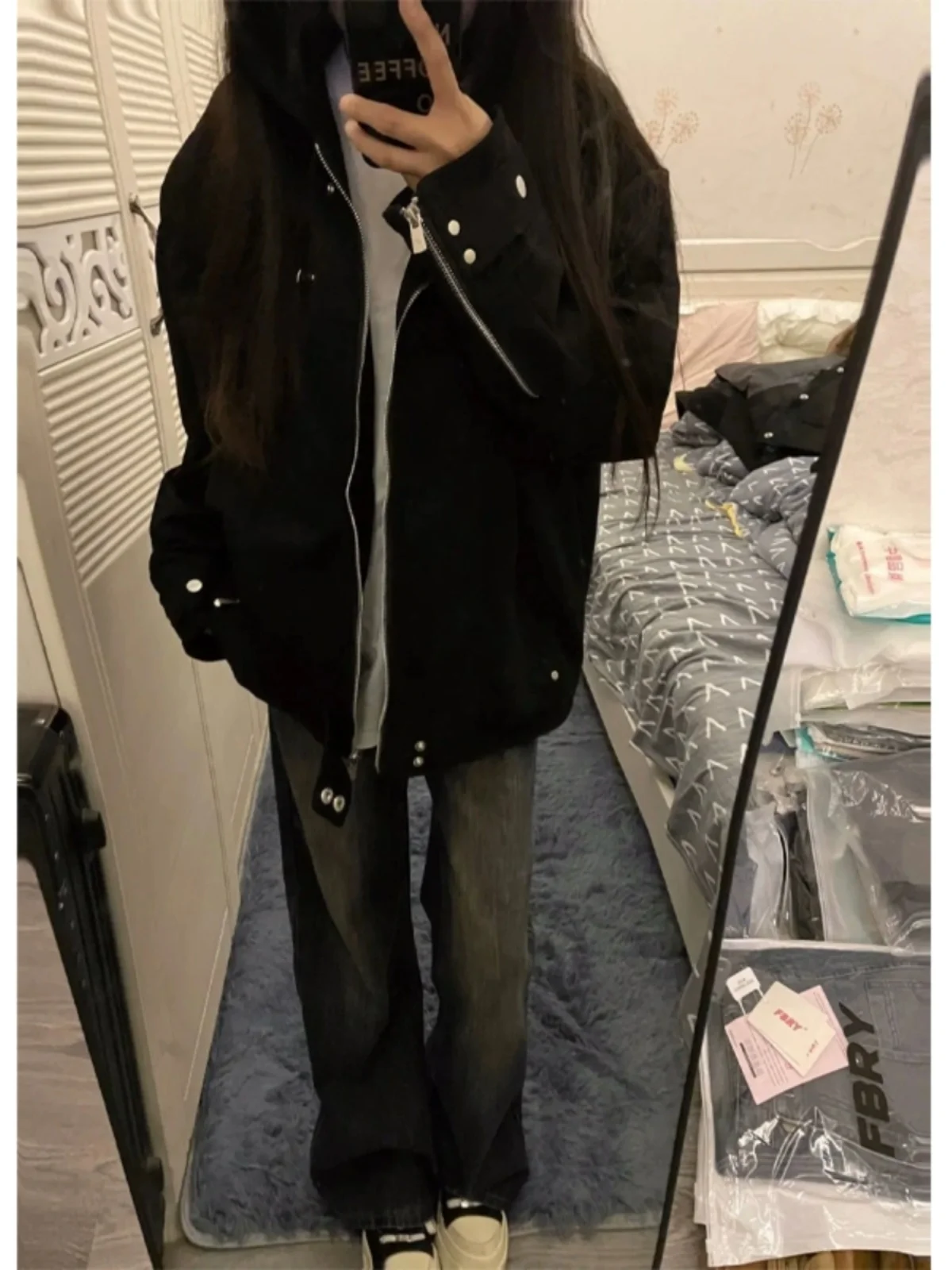 Short Suede Men's Jacket Autumn Winter Zipper Design Trendy Pilot Style American High Street Motorcycle Clothes Youth Fashion
Short Suede Men's Jacket Autumn Winter Zipper Design Trendy Pilot Style American High Street Motorcycle Clothes Youth Fashion