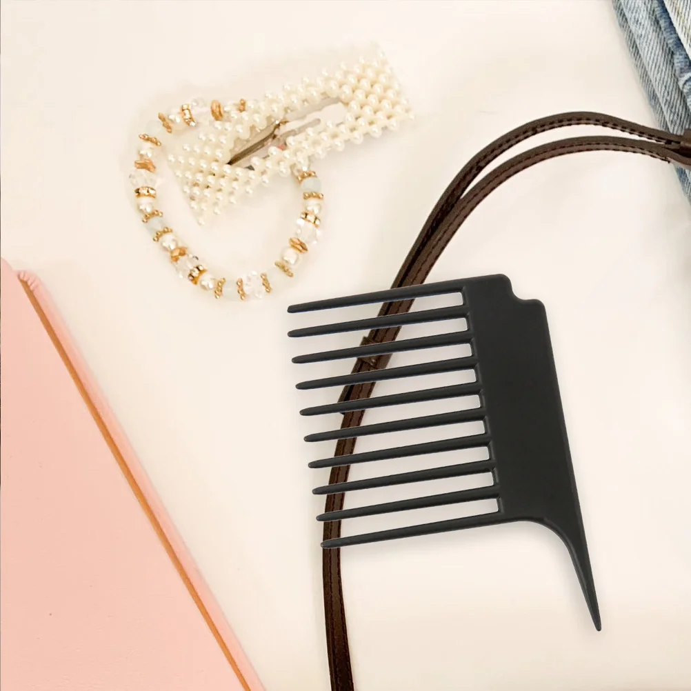 2pcs Oil Comb Hairdressing Comb Salon Hairbrush Wide Tooth Detangling Plastic Styling Tease Black Lightweight Scalp Stimulating 
2pcs Oil Comb Hairdressing Comb Salon Hairbrush Wide Tooth Detangling Plastic Styling Tease Black Lightweight Scalp Stimulating