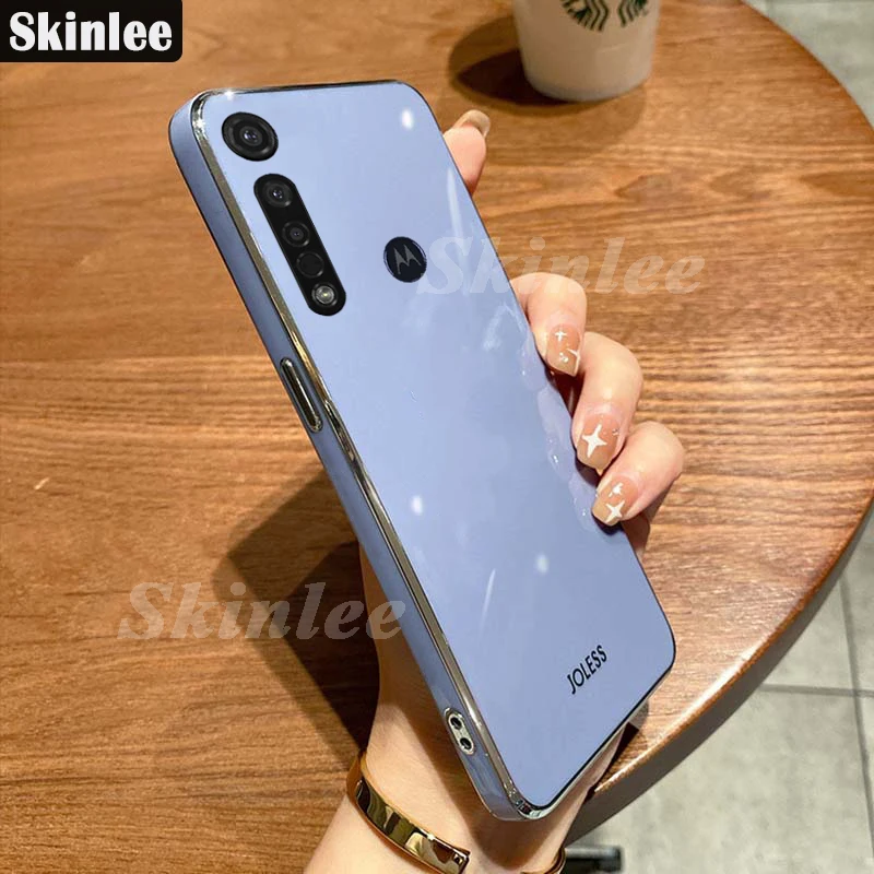 Skinlee Case For Motorola One Macro Soft Electroplate Plating Shockproof Solid Color Phone Cover For Moto G8 Play Power Case
Skinlee Case For Motorola One Macro Soft Electroplate Plating Shockproof Solid Color Phone Cover For Moto G8 Play Power Case