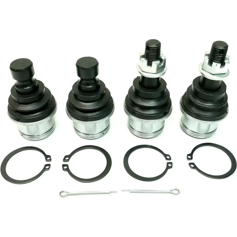Heavy-Duty 4340 Chromoly Steel Ball Joint Set - Greaseable, Low Friction, Adjustable, Chrome Plated for 4
Heavy-Duty 4340 Chromoly Steel Ball Joint Set - Greaseable, Low Friction, Adjustable, Chrome Plated for 4