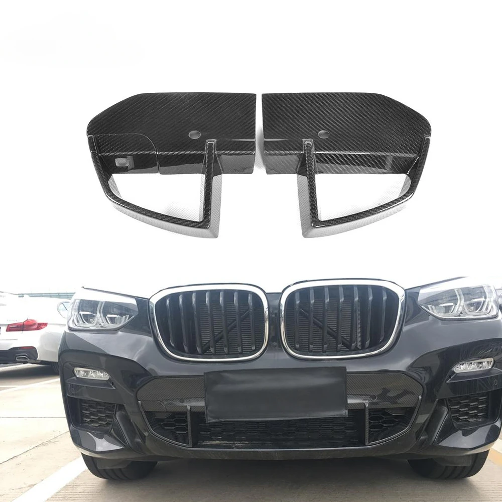 X3 G01 Prepreg Dry Carbon Fiber Front Bumper Canards for BMW X3 M SPORT 2018-2019
X3 G01 Prepreg Dry Carbon Fiber Front Bumper Canards for BMW X3 M SPORT 2018-2019