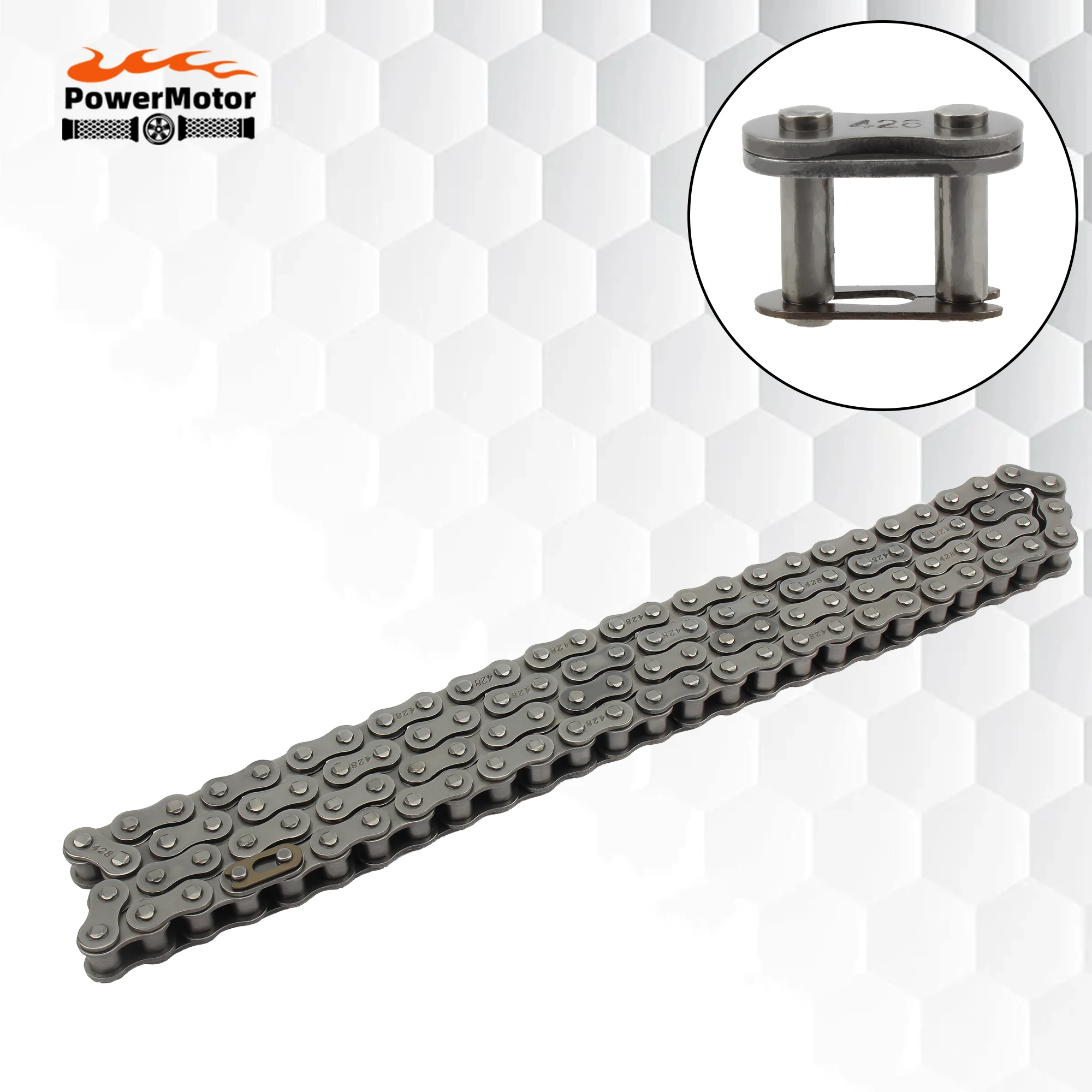 Motocross 428 Chain 104 Links For Honda CB190R CBF190TR CBR150R CG125 CBF125 Motorcycle Replacement Parts Chain Enduro
Motocross 428 Chain 104 Links For Honda CB190R CBF190TR CBR150R CG125 CBF125 Motorcycle Replacement Parts Chain Enduro