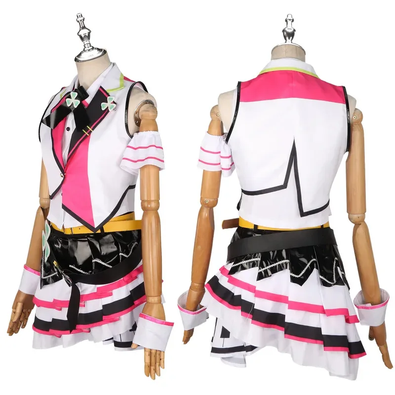 CyProject Sekai Colorful Stage Kiritani Haruka Hanasato Minori Momoi Airi Hinomori Shizuku Косплей Костюм Платье Halloween Party
CyProject Sekai Colorful Stage Kiritani Haruka Hanasato Minori Momoi Airi Hinomori Shizuku Косплей Костюм Платье Halloween Party