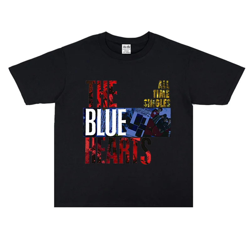 New THE BLUE HEARTS Pattern Y2K Style Top Sweat-Absorbing Quick-Drying Short-Sleeved Summer Comfortable And Breathable T-shirt
New THE BLUE HEARTS Pattern Y2K Style Top Sweat-Absorbing Quick-Drying Short-Sleeved Summer Comfortable And Breathable T-shirt