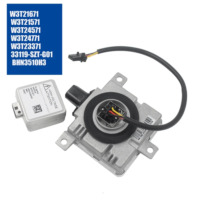 Ксеноновый балласт для фар W3T21571/W3T216/W3T21671 с проводом и головкой высокого давления для Honda Civic Mazda 3 Outlander, 1 комплект
Ксеноновый балласт для фар W3T21571/W3T216/W3T21671 с проводом и головкой высокого давления для Honda Civic Mazda 3 Outlander, 1 комплект